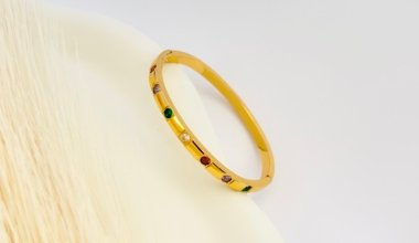 Rainbow Gem Bangle
